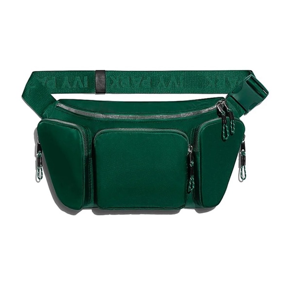adidas green fanny pack